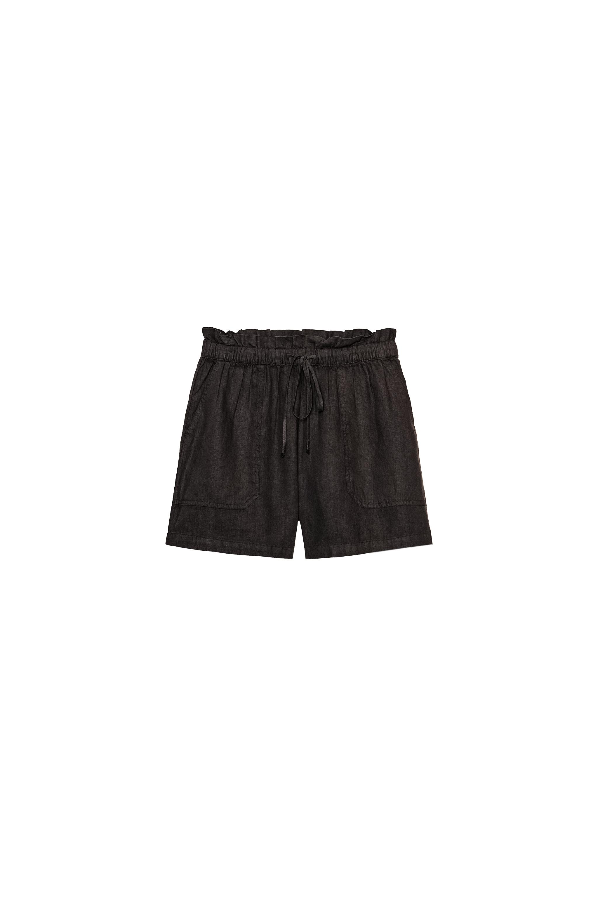 100% LINEN SHORTS ZW COLLECTION